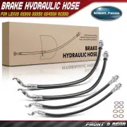 4x Front & Rear Brake Hydraulic Hose for Lexus GS300 GS350 GS450H RC350 RC200T (for: Lexus)