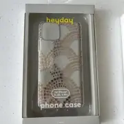 Heyday Phone Case For iPhone X, XS, 11 Pro - Gold Scallop Dot NEW