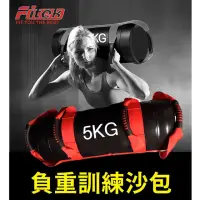 在飛比找momo購物網優惠-【Fitek】5KG重量沙包／5公斤負重訓練包／多功能負重沙