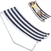 Beach Loungers, Beach Lounge Chair, Portable Folding Lounger Lightweight Camping Chairs, for Outdoor/Picnic/Lawn