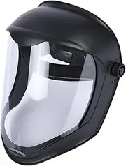 harayaa Full Face Shield Anti Fog Face Cover Ratchet Suspension