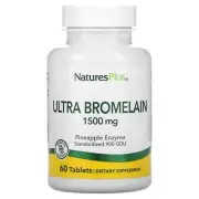 Natures Plus Ultra Bromelain 60 tablets 1500mg