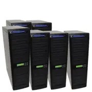 60 SATA Burner Blu-ray CD DVD BD Disc Daisy Chain Duplicator Multiple Tower