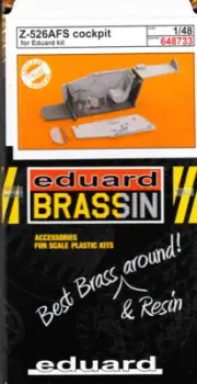 EDU648733 1:48 Eduard Brassin Print - Z-526AFS Cockpit (EDU kit)