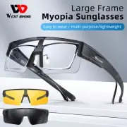 Sports Sunglasses Polarized Photochromic Myopic Glasses Fishing Cycling Glasses