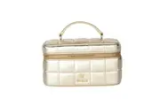Furla Camelia Cosmetic Case / Crossbody Bag - Gold