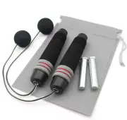 Weighted Ropeless Jump Rope Cordless Speed Rope Skipping Rope for Double Unders,