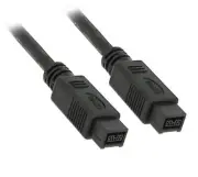 Firewire 800 Cable IEEE 1394B 9 Pin Male to 9 Pin Male 1m (3ft)