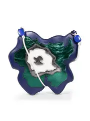 Leather Floral Biskoo Mini Bag