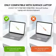 Microsoft Surface Laptop 5/4/3/2 13.5 inch with Alcantara Keyboard (Mo Case for