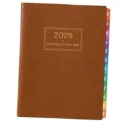 2025 Weekly Appointment Book & Planner - Large 2025 Daily Hourly Planner,