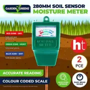 Garden Greens [2PCE] Soil Sensor Moisture Metre, Ensure Healthy Soil Conditions