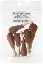 90g Doglisious Duck Jerky Drumsticks