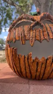 Scary Halloween Pumpkin One Of A Kind!