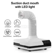 Dental Lab Dust Collector Vacuum Cleaner 60W with LED Light Equipment