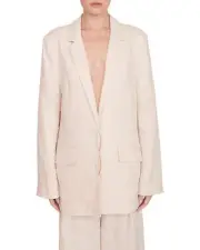 STAUD Linen Maxwell Blazer 6D 2124