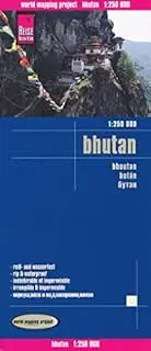 Bhutan 1:250,000 Travel Map, waterproof, GPS-compatible, REISE by Reise Knowhow (2016-01-05)