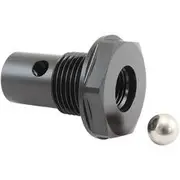 Aeroflow -10Orb to -6Orb Roll Over Valve Black - AF613-10BLK