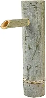 Yardwe Fish Tank Fountain Bamboo Decorative Fountain Garden Water Feature Aquarium Decoration