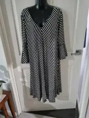 autograph size 24 dress New Tags Black White Autograph