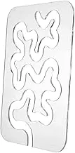 AKOOSY Quilting Template Acrylic Stencil for Patchwork Sewing Multi Functional Thick Design for Efficient Embroidery and DIY Crafts