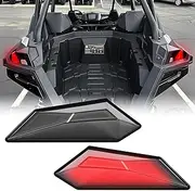 LitMiRaCle LED Rear Side Marker Light for Polaris RZR PRO XP 2020-2023, Position Lamp Rear Upper Signal Light for RZR PRO R/XP/XP 4/TURBO R 2020 2021 2022 2023, Smoke Black, 2PCS