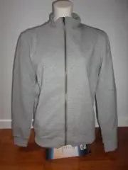 BNWT "CALVIN KLEIN" WOMEN'S ZIP UP SWEAT JACKET ** GREY ** SIZE S / 12