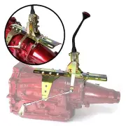 Side Shift Transmission Shifter Kit w/ 10 Black Arm for Ford FMX