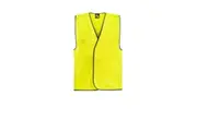 Workcraft Mens Hi-Vis Safety Work Vest WV7000 - Yellow