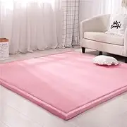 Coral Velvet Rug for Bedroom Dormitory Yoga,Home Decor for Living Room,Educational Classroom Nursery Bedroom Crawling Mat Non-Slip Rug 2cm-A- 150 * 180cm