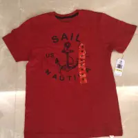 在飛比找蝦皮購物優惠-全新 美國名牌 Nautica 男童 T恤 短袖上衣 運動服