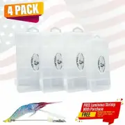 UFISH - Tackle Box, Fishing Lures organizer, Plastic Storage box, Fishing tackle