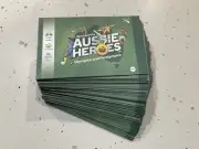 50 Unopened Woolworths Aussie Heroes Olympic Stickers Bulk lot