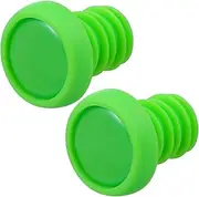 SUPVOX 1Pair Bike Handlebar End Caps Handlebar Plugs for Road Mountain Folding Bikes Lightweight Easy to Install for Injury Prevention and Style