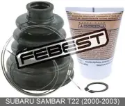 Boot Inner Cv Joint Kit 69X89X20.2 For Subaru Sambar T22 (2000-2003) (for: Honda Civic)