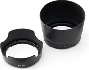 Canon EOS Kiss X9i (W) Double Zoom Kit for Lens Included, Lens Hood Set of 2 (EW-63C & ET-63) Compatible
