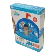 Splash n’ Play Tots Swim Pool Adjustable Canopy Top Blue Toddlers 2+ Years