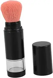 ADOCARN Automatic Powder Spray Makeup Brush Dusting Spray Makeup Blush Eye Shadow Palette Makeup Blush Makeup Brush Blush Brush for Travel Powder Brush for Travel Pink Plastic