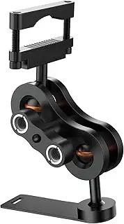 xsaaczm Aluminum Rearview Mirror Rod Mount, Car Mirror Radar Mount Bracket, Compatible with Uniden R7 R8 Radar Detector