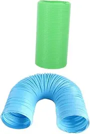 Versatile Hamster Tunnel Toys 2pcs Plastic Tube Tunnels Pet Activity Structure for Hamsters Ferrets Rats Portable Hideout