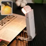 New USB Rechargeable Book Reading Light Brightness Adjustable LED Clip on Book L