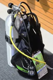 Tusa Diving Gear Liberator BC0103 Tusa S7 Tusa SS7 Tusa Analog Console Full Set