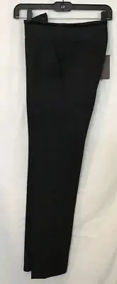 Louis Vuitton Pants Tuxedo Peg Leg Black Wool Satin Waistband NWT SIZE 34/0