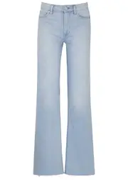 Paige Leenah Glittered Flared Jeans - Indigo - 24 (W24 / UK 4 / Xxs) 24 (W24 / UK 4 / XXS)