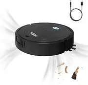 Automatic Vacuum Robot | Intelligent Household Automatic Robot for Sweeping and Mopping,Home Cleaning Helper with Powerful Suction for Mopping, Sweeping, and Vacuuming