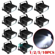 5/10 Pack 24 Led Strobe Lights Stage Light Bright Flashing Lights DJ Disco Party