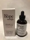 Philosophy When Hope is not Enough Facial Firming Serum, 4 oz, NEW!