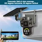 9MP Dual Lens Security Camera Wireless HD WiFi IP PTZ Home Outdoor CCTV IR Cam