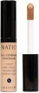 [Natio] Australia Full Coverage Concealer Medium 12ml - Concealer for Brightening Under Eyes & Blemishes - Conceals, Corrects, Covers - Vegan Friendly
