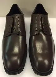 Johnston & Murphy Birchett Plain Toe Oxfords Brown Men's 11.5 M NIB New 59-1916